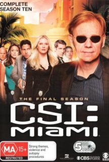 CSI: Місце Злочину: Маямі 10 сезон постер